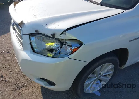 2008 Toyota Highlander Hybrid из США, поврежденный, VIN JTEEW41A282023150